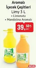 LİMY AROMALI İÇECEK ÇEŞİTLERİ 3 L